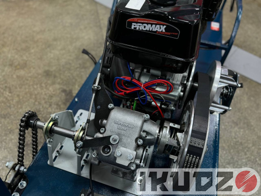 Motorized towing vehicle IKUDZO TERRAIN LONG 1700/600 EKR24 (with reverse) (PROMAX combustion engine)